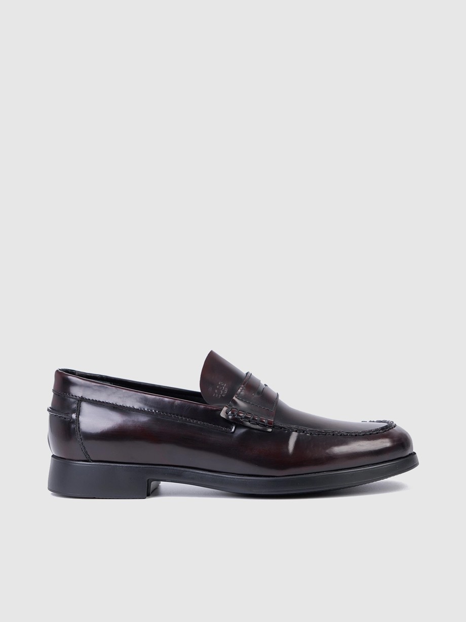 Loafers ανδρικά μπορντώ