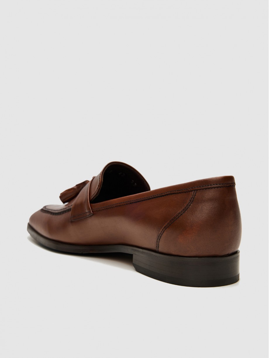 Loafers ανδρικά καφέ