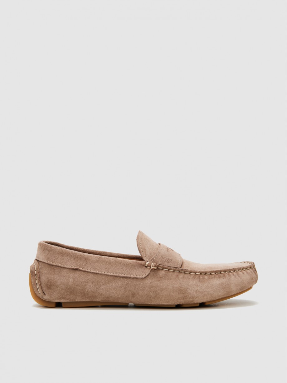 Loafers ανδρικά μπεζ