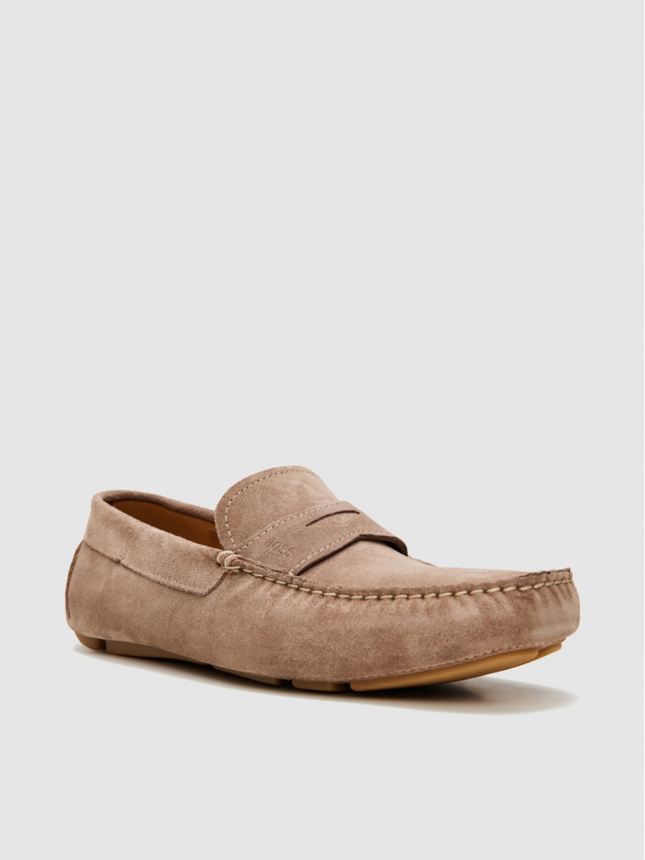 Loafers ανδρικά μπεζ