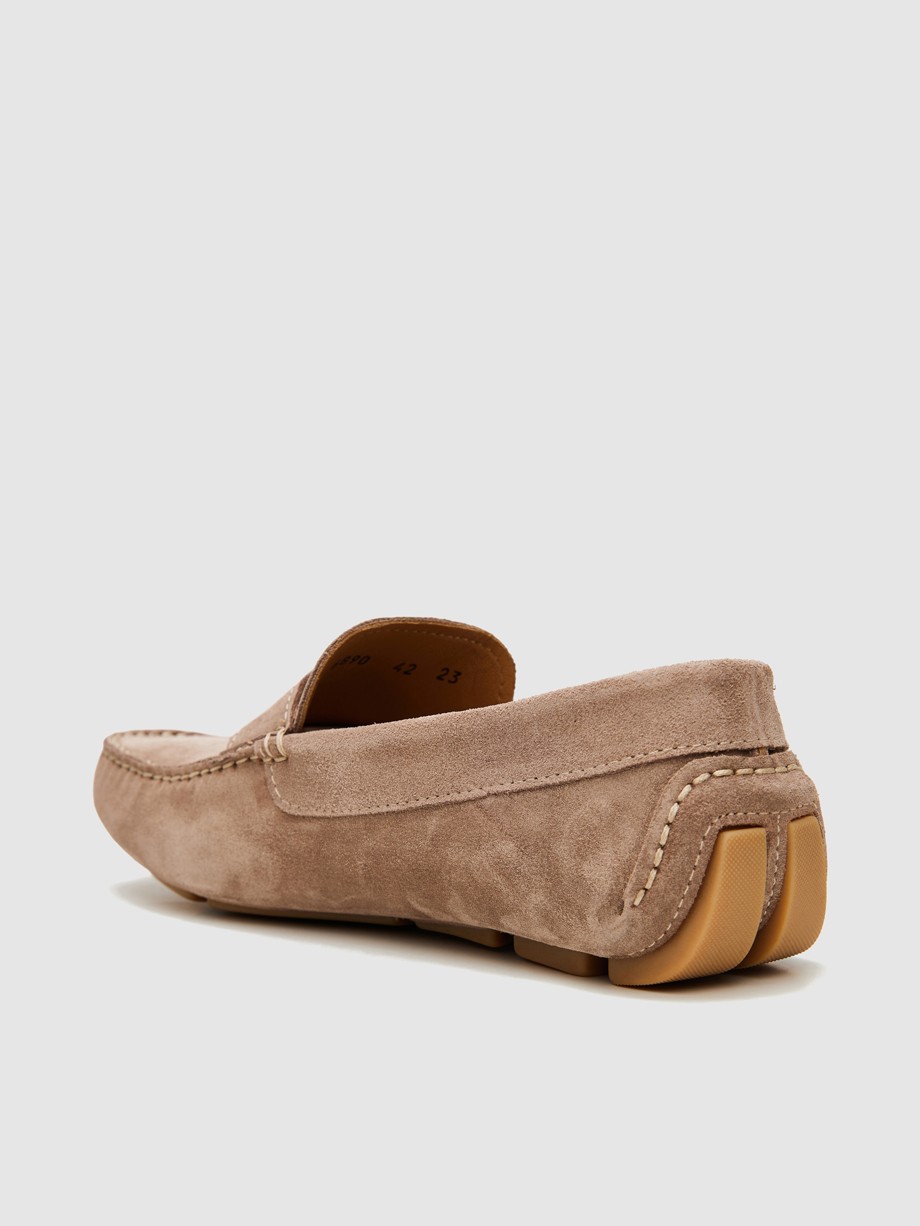 Loafers ανδρικά μπεζ