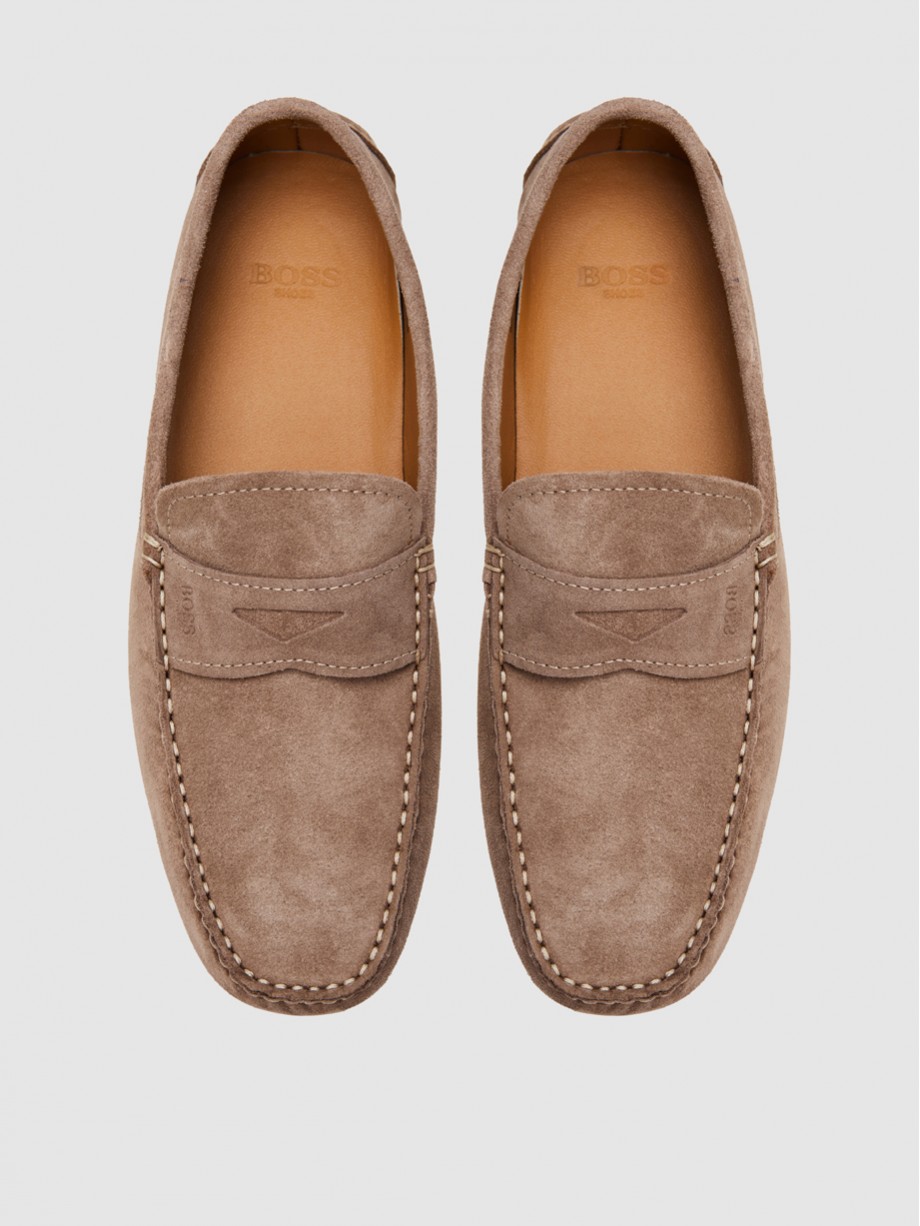 Loafers ανδρικά μπεζ