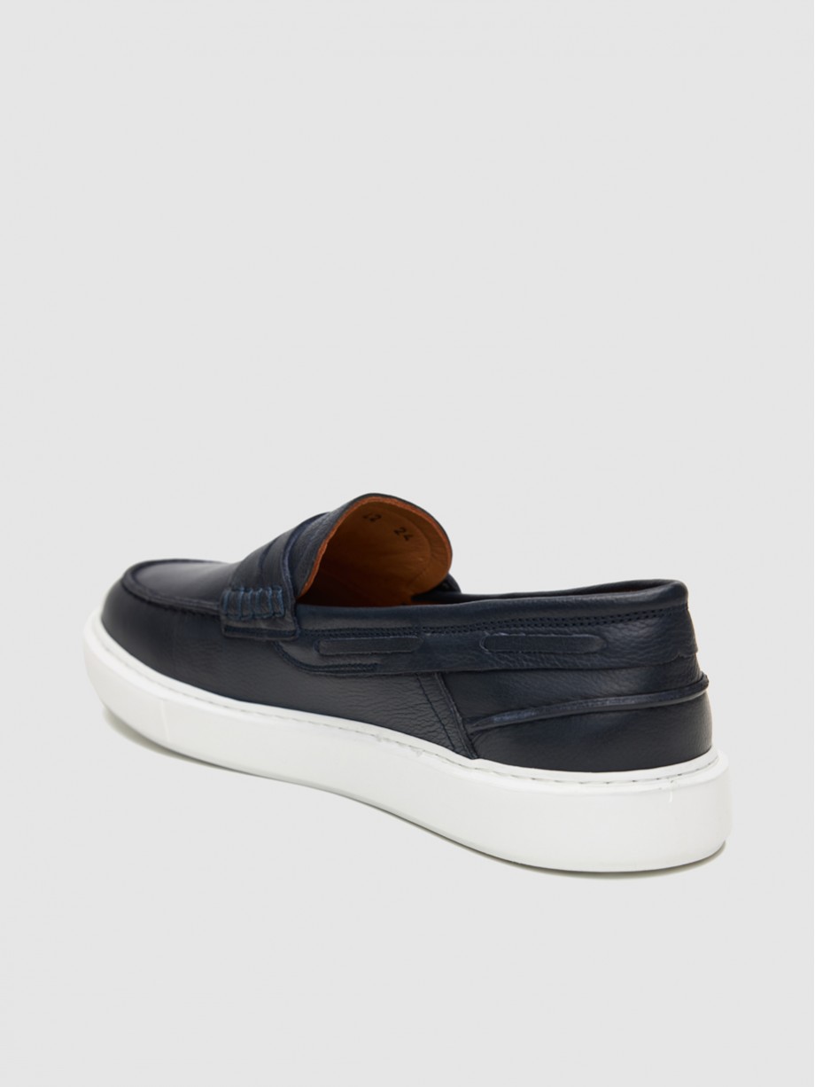 Slip on ανδρικά μπλε