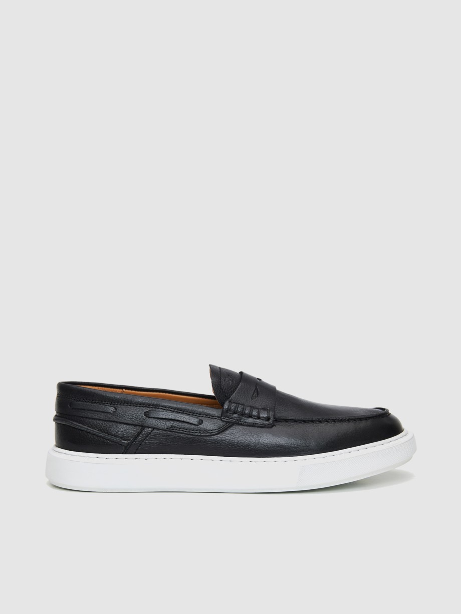 Slip on ανδρικά μαύρα