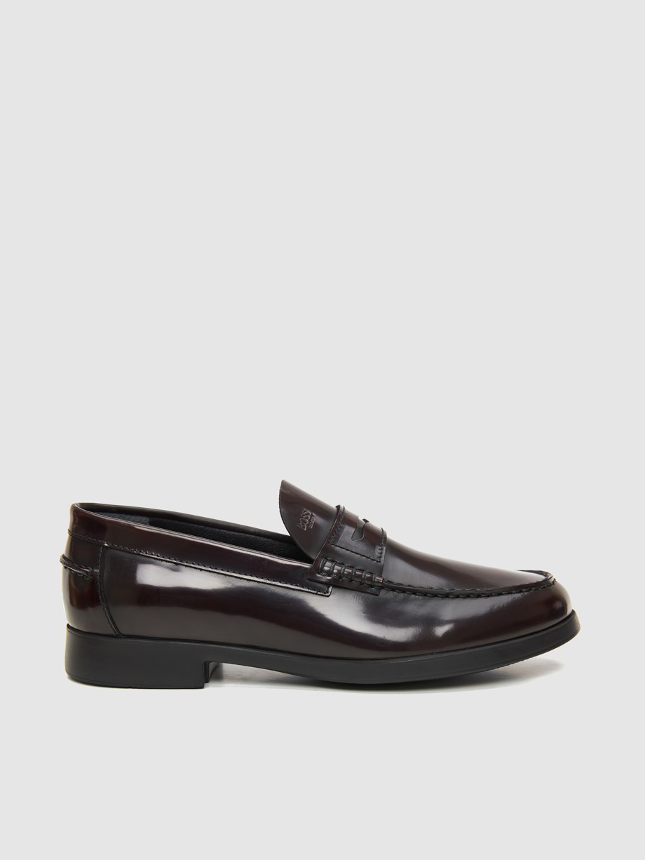 Loafers ανδρικά μπορντώ