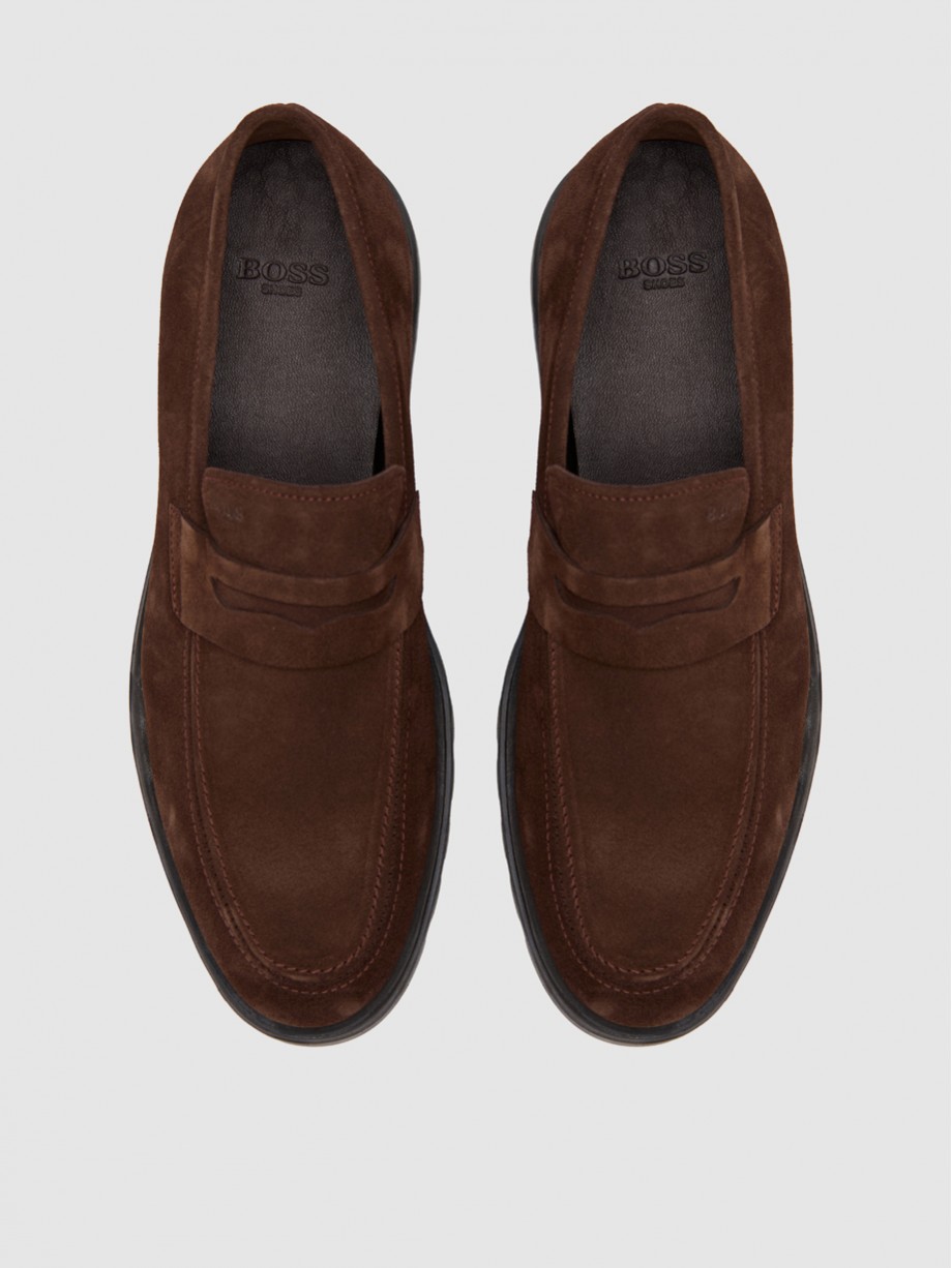 Loafers ανδρικά καφέ