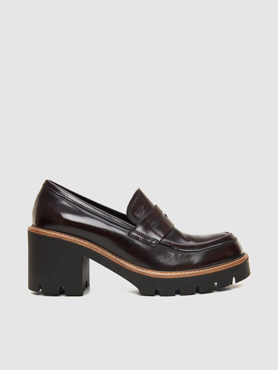 Loafers γυναικεία μπορντώ