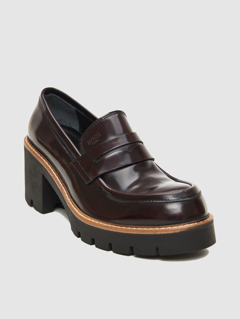  Loafers γυναικεία μπορντώ