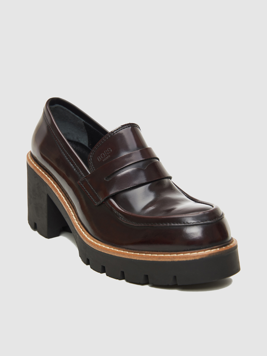 Loafers γυναικεία μπορντώ