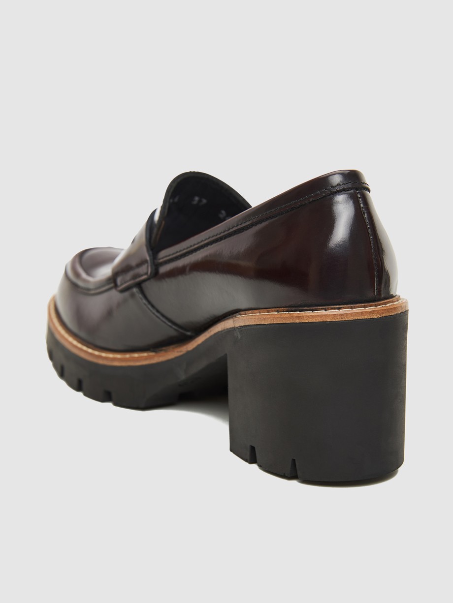  Loafers γυναικεία μπορντώ