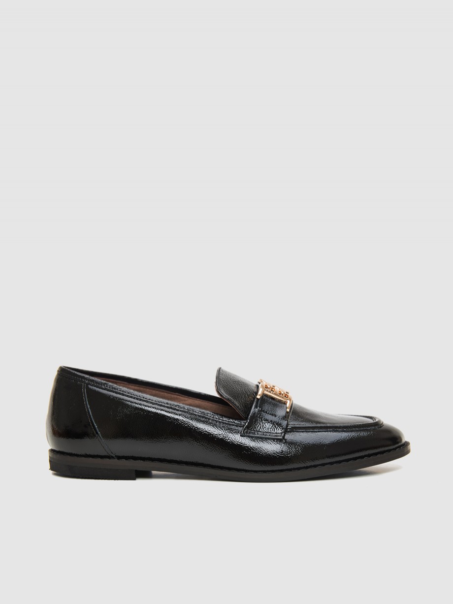 Loafers γυναικεία μαύρα