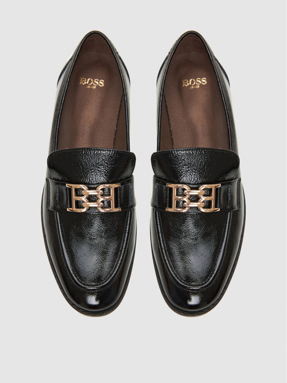 Loafers γυναικεία μαύρα