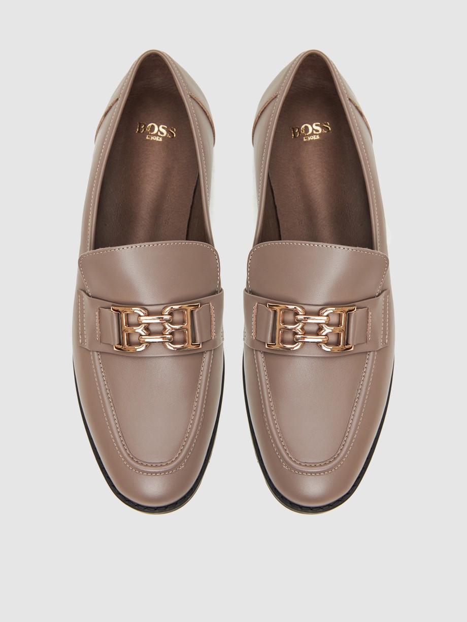 Loafers γυναικεία μπεζ