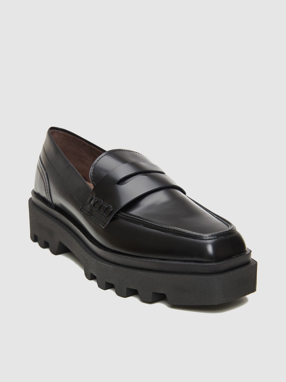 Loafers γυναικεία μαύρα