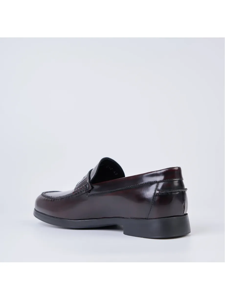 Loafers ανδρικά μπορντώ